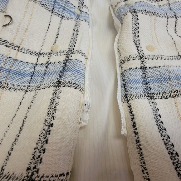 VERONICA BEARD Beacon Dickey Checked Cotton-Blend Blazer - Picture 11 of 16